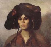 Marie Caire Tonoir Femme de Biskra (mk32) oil painting on canvas